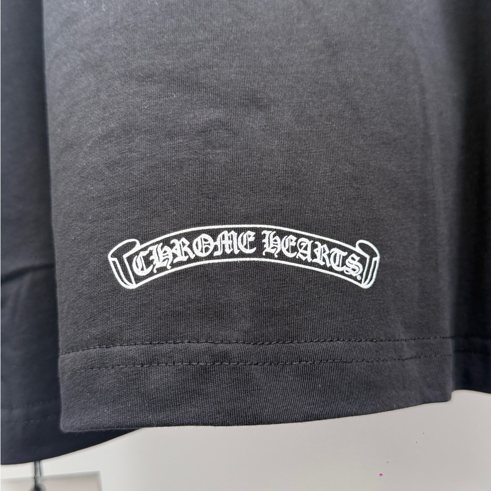 Chrome Hearts Black Tee with Red and White Graphic - Picture 6 of 12